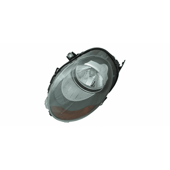 CarLights360: For Mini Cooper Headlight Assembly 2014 15 16 2017 Driver Side w/ Yellow Indicator MC2518100