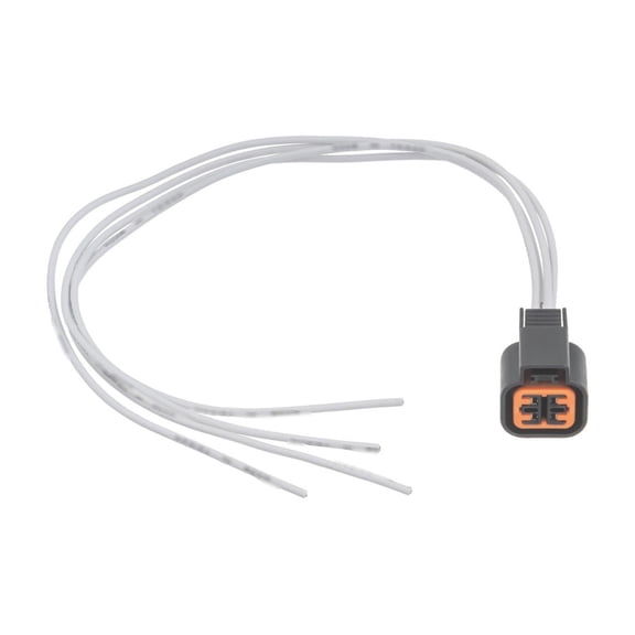 CarLights360 For Mitsubishi Eclipse 1998 1999 Blower Motor Resistor Connector | Blade Terminal | Rectangle Connector | Male Gender