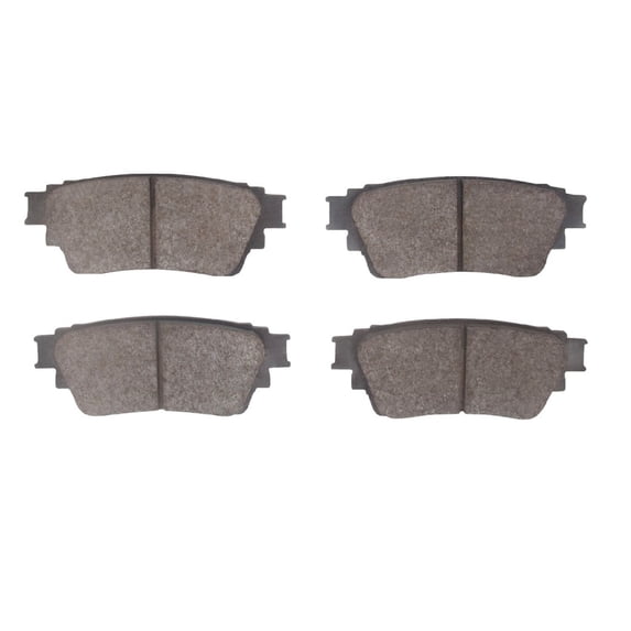 CarLights360 For Mitsubishi Outlander 2017 2018 2019 Disc Brake Pads Rear | Ceramic Friction Material