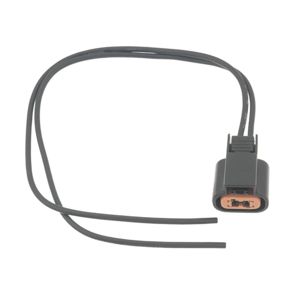 CarLights360 For Mitsubishi Space Star 2003 2004 A/C Compressor Connector | Blade Terminal | Male Oval Connector