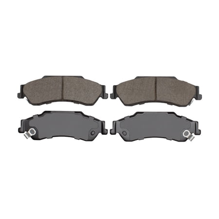 CarLights360 For Oldsmobile Bravada 1997 98 99 00 2001 Brake Pads | Ceramic Friction | 142.7 Millimeters / 5.62 Inches Outer Pad Width