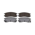 thumbnail image 1 of CarLights360 For Pontiac Aztek 2001 02 03 04 2005 Brake Pads | Ceramic Friction | 41.1 Millimeters / 1.62 Inches Inner Pad Height, 1 of 4