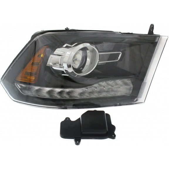 CarLights360: For Ram 1500 Headlight Assembly 2016 2017 2018 Passenger Side on Hi/Low Beam Type For CH2503289
