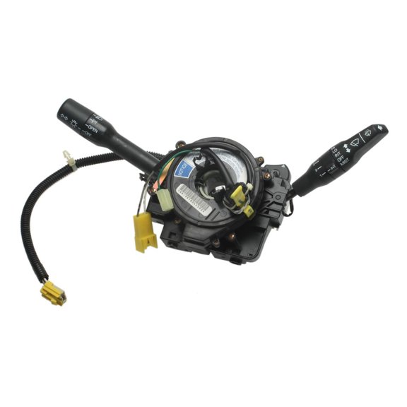 CarLights360 For Saturn SC1/SC2 1993 1994 Multi-Function Switch | Plastic | Black, Yellow | Bolt On | Rectangular | Blade Terminal | Female Connector