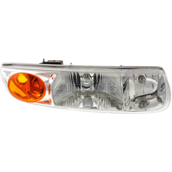 CarLights360: For Saturn SW2 Headlight Assembly 2000 2001 Passenger Side w/ Bulbs DOT Certified Replacement For GM2503206