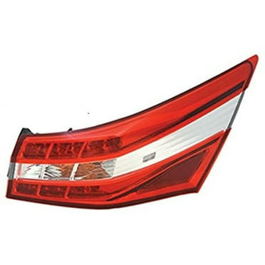 CarLights360: For Toyota Avalon Tail Light Assembly 2013 2014 2015 Passenger Side w/Bulbs DOT Certified For TO2805117 | 81550-07070