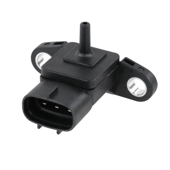CarLights360 For Toyota Land Cruiser 2006 2007 MAP Sensor | Black | Plug In Connector | Blade Terminal | Hose Barb Vacuum Fitting | Female Connector