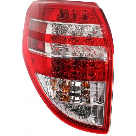 CarLights360: For Toyota RAV4 Tail Light Assembly 2009 200 2011 2012 Driver Side DOT Certified w/Bulbs For TO2800181 | 81560-0R010
