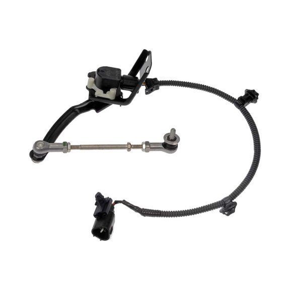 CarLights360 For Toyota Sequoia 2005 2006 2007 Suspension Ride Height Sensor | Black | 3-Prong Male Connector/Terminal | Replacement For 89408-34010