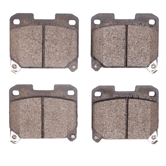 CarLights360 For Toyota Supra 1993 94 95 96 97 1998 Disc Brake Pads | Ceramic Friction | 68.6 Millimeters / 2.70 Inches Outer Pad Height