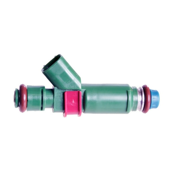 CarLights360 For Volvo S60 2001 02 03 04 2005 Fuel Injector | Green | MFI Fuel Injector | Blade Terminal | Male Terminal | Replacement For 94702297