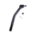thumbnail image 1 of CarLights360 For Ford E-350 Econoline 2007 Steering Tie Rod End | Powder Coated Finish | Black Color | Steel Housing Material | With Castle Nut/Cotter Pin | Replacement For 6C2Z3A130B, F2UZ3A130B, 1 of 5