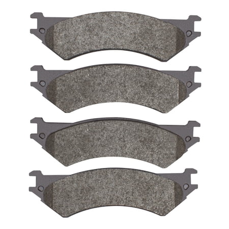 CarLights360 For Ford E-350 Super Duty 1999-2007 Disc Brake Pads | Semi Metallic Friction | 16.6 Millimeters/0.65 Inches Inner Overall Thickness | 188.5 Millimeters/7.42 Inches Width