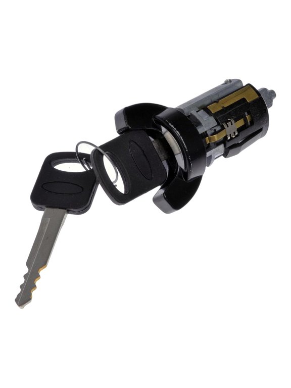 CarLights360 For 1990 Ford Escort Ignition Lock Cylinder | Direct Attachment Method | Coded Coding | Column Mounting Location | 2 Key Quantity | Yes Instructions Included | Replacement For E6LY11582D