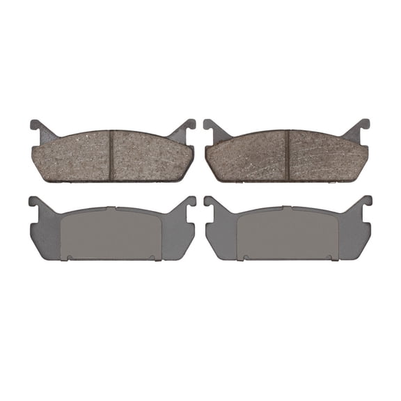 CarLights360 For Ford Escort 1991 92 93 94 95 1996 Disc Brake Pads | Ceramic Friction Material | 39.4 Millimeters / 1.55 Inches Inner Height | 102.2 Millimeters / 4.02 Inches Inner Width