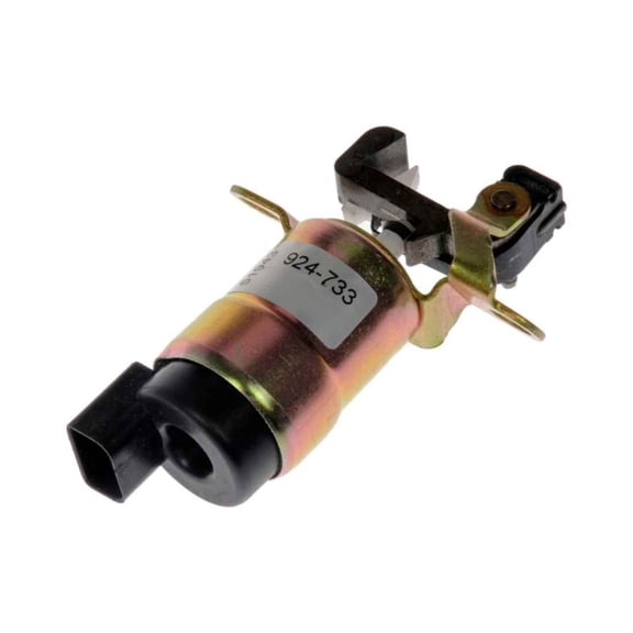 CarLights360 For Ford Explorer 1995 96 97 98 99 2000 Transmission Shift Interlock Solenoid | Natural | Square Connector | Metal Housing | Screws Mounting | Replacement For F2DZ-3Z719A