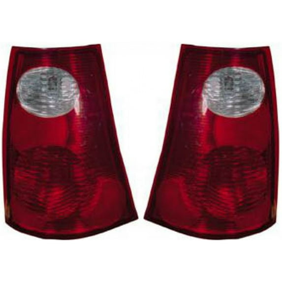 CarLights360: For Ford Explorer Sport Trac Tail Light 2001 2002 2003 2004 2005 Pair Driver and Passenger Side CAPA Certified For FO2800152 + FO2801152