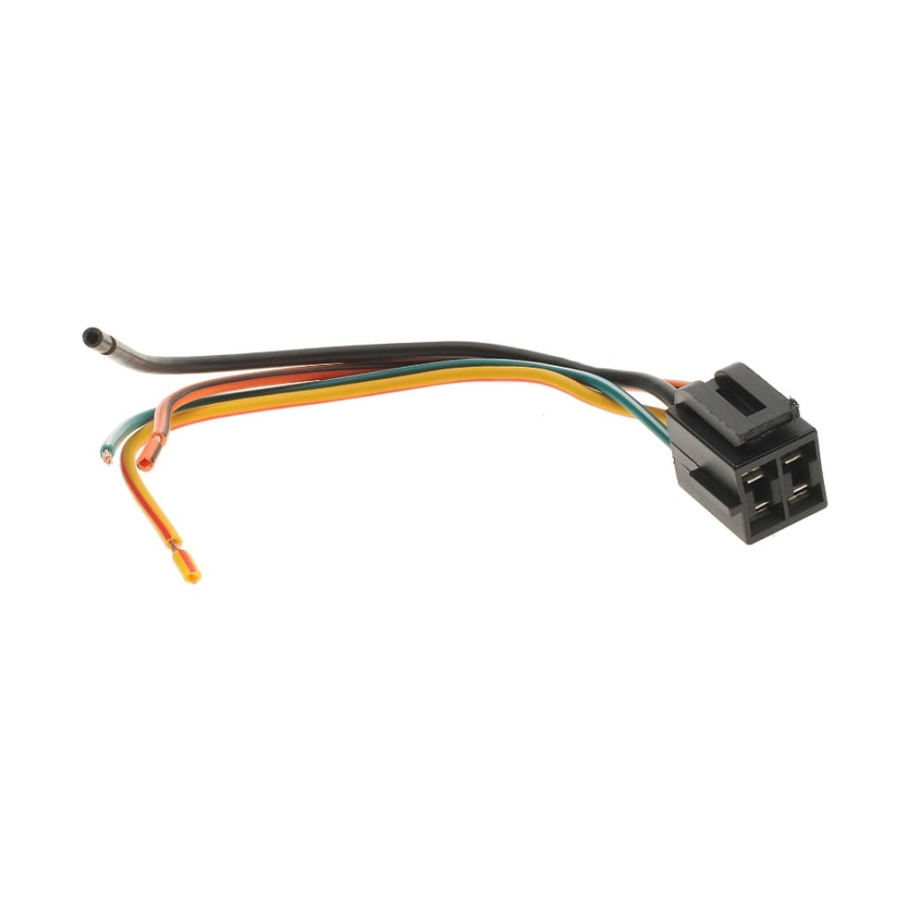 CarLights360 For Ford F-150 2001-2008 Electrical Connector | Plastic | Metal Contact Terminal | Blade Terminal | Push On Attachment Method | 1 Male Connector