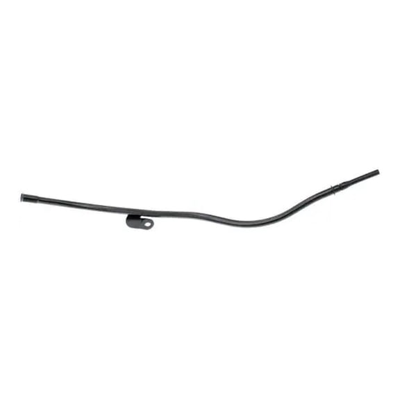 CarLights360 For Ford F-150 2007 2008 Oil Dipstick | Steel | Black | 0.433 Inches Inside Diameter | 1 Mounting Hole | 0.5 Inches Outside Diameter | With Mounting Bracket | Replacement For 7L3Z6754A