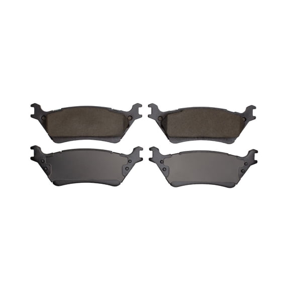 CarLights360 For Ford F-150 2012-2020 Disc Brake Pad Set | Mechanical Pad Wear Sensor Type | 16.6 Millimeters/0.65 Inches Inner Overall Thickness | 148.8 Millimeters/5.86 Inches Width