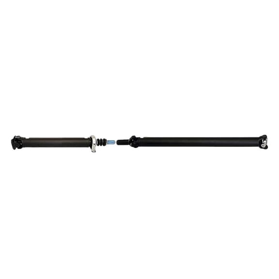 CarLights360 For Ford F-250/F-350 Super Duty 1999 2000 2001 2002 Drive Shaft Rear | Steel | 84.59 Inches Length | 3.5 Inches Diameter | Overall Length Adjustable | For F81Z4R602JQ, F81Z4R602JRD