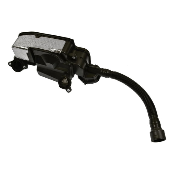 CarLights360 For Ford F-450/F-550 Super Duty 2017 2018 2019 Engine Oil Separator | 1 Hose Connector | Protective Sleeve Included | Spring Included | Replacement For FC3Z6A785F, FC3Z6A785D