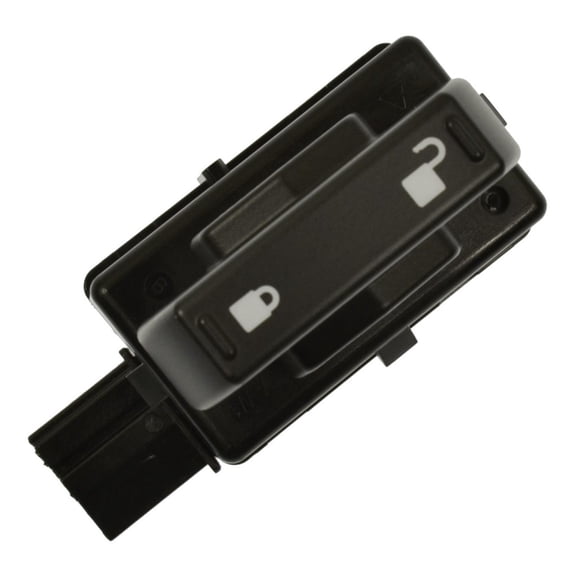 CarLights360 For Ford Flex 2009-2019 Door Lock Switch | Plastic | Black | Snap Fit | Rectangular | Pin Terminal | Female Connector | Replacement For 8L8Z14028AA