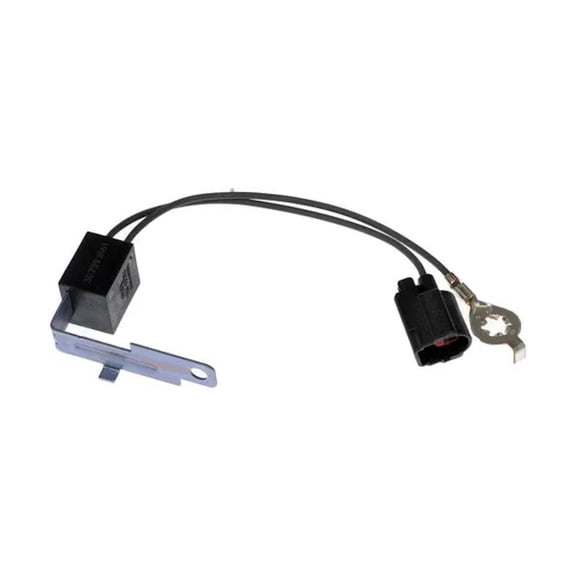 CarLights360 For Ford Focus 2005-2011 Ignition Capacitor | Blade Terminal | Female Connector and Terminal Gender | Oval Connector Shape | Bolt On Mounting Method | Replacement For 9S4Z18801A