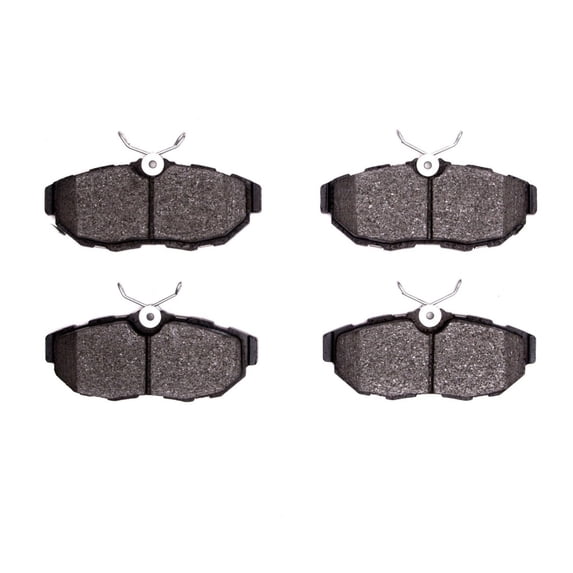 CarLights360 For Ford Mustang 2005-2014 Disc Brake Pads | Ceramic Friction Material | 112.8 Millimeters / 4.44 Inches Length | 49 Millimeters / 1.93 Inches Thickness