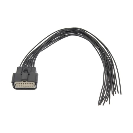 CarLights360 For Ford Mustang 2024 2025 Headlight Wiring Harness Connector | Blade Terminal | Male Rectangular Connector | Replacement For CU2Z14S411ADA