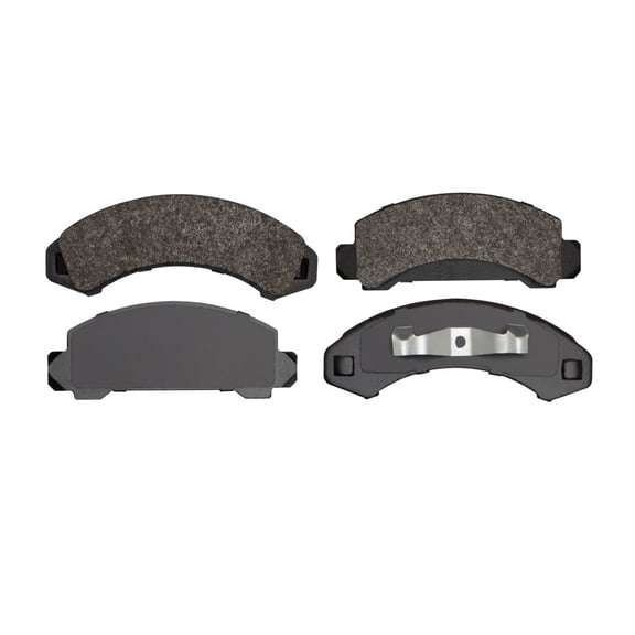 CarLights360 For Ford Ranger 1990 91 92 93 1994 Disc Brake Pads | Semi Metallic Friction Material | 62.5 Millimeters / 2.46 Inches Inner Height | 160 Millimeters / 6.30 Inches Inner Width