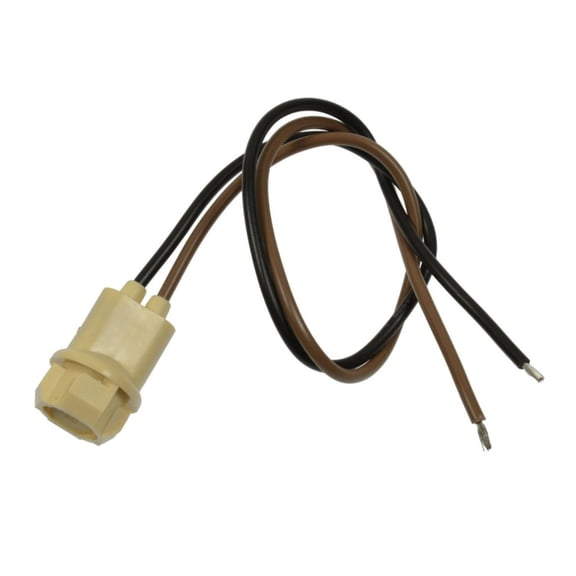 CarLights360 For Ford Taurus 1990-2005 Electrical Socket | Plastic | Metal Contact Terminal | Blade Terminal | Push On Attachment Method | Round Connector | 1 Male Connector