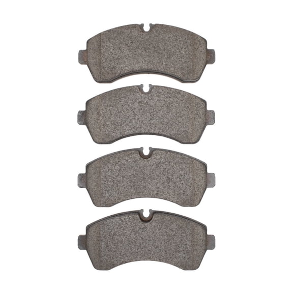 CarLights360 For Freightliner Sprinter 3500 2007-2021 Disc Brake Pads | Semi Metallic Friction | Electronic Pad Wear Sensor Type | 20 Millimeters/0.79 Inches Inner Overall Thickness