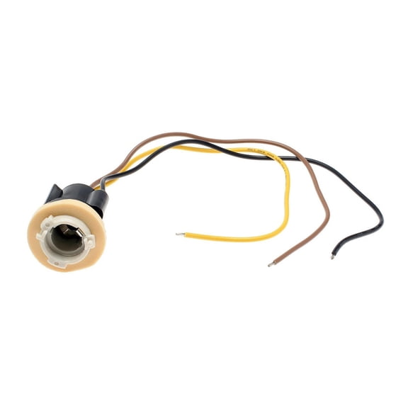 CarLights360 For GMC S15 1990 Electrical Socket | Black Color | Snap Fit Attachment Method | Round Connector | 1 Female | 1 Connector Quantity | Replacement For 12013813, 8919916