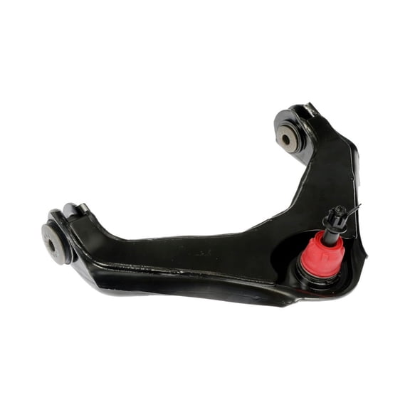 CarLights360 For GMC Sierra 1500 HD 2005 2006 Control Arm | Metal Bearing | Powder Coated | Black Bushing | With Ball Joint/Castle Nut/Cotter Pin/Zerk Fitting | Replacement For 12474580, 12475483