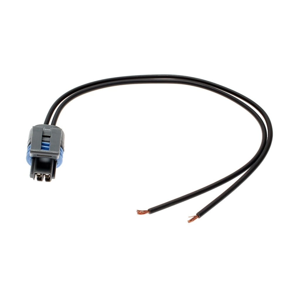 CarLights360 For GMC Sierra 2500 1999 Electrical Connector | Plastic | 1 Male Connector | Metal Contact Terminal | Blade Terminal | Push On Attachment Method