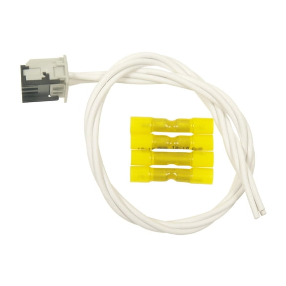 CarLights360 For GMC Sierra 2500/3500 HD 2011 Electrical Connector | Plastic | Metal Contact Terminal Material | Blade Terminal | Push On Attachment Method | Rectangle Connector | For 19149301