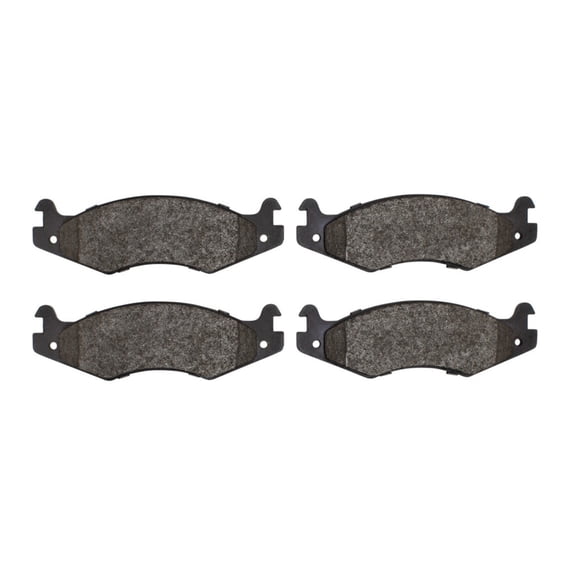 CarLights360 For AM General Hummer 1992-2001 Disc Brake Pad Set | 56.6 Millimeters / 2.23 Inches Inner Height | 16.1 mm / 0.63 in Inner Overall Thickness | 176.8 Millimeters / 6.96 Inches Width