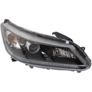 CarLights360 For Honda Accord Headlight Assembly 2013 2014 2015 Passenger Side w/ Bulbs EX/EX-L/LX/Sport Models Sedan DOT Certified Replacement For HO2503151 | 33100T2AA01