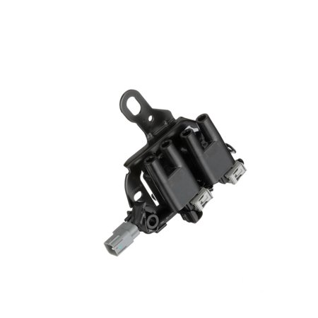CarLights360 For Hyundai Elantra 2007 08 09 10 11 2012 Ignition Coil | Gray | Pack Ignition | Blade Terminal | Bolt On Attachment Method | Square Connector | Replacement For 2730123900
