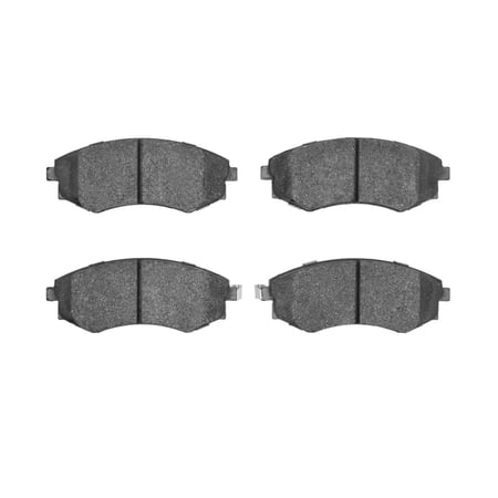 CarLights360 For Hyundai Tiburon 1997 98 99 00 2001 Disc Brake Pads | Low Metallic Friction Material | 54.4 Millimeters / 2.14 Inches Inner Height | 137.2 Millimeters / 5.4 Inches Inner Width