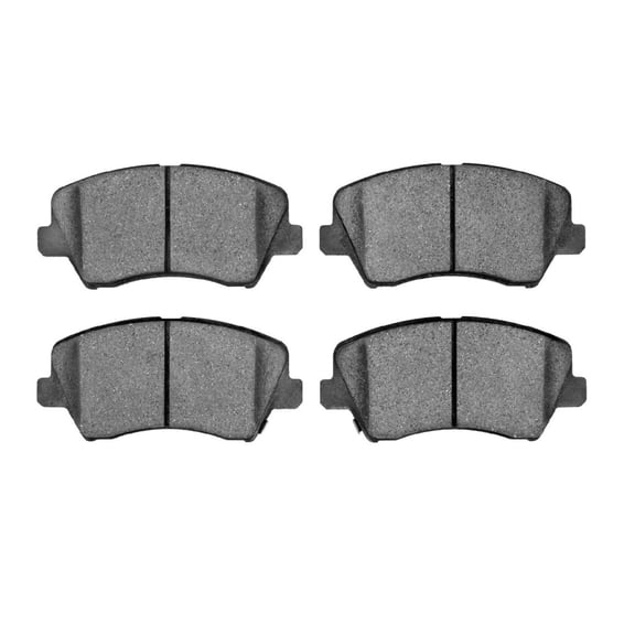 CarLights360 For Hyundai Veloster 2016 2017 Disc Brake Pads Front | Ceramic Friction Material | 132.6 Millimeters / 5.22 Inches Length | 60 Millimeters / 2.36 Inches Thickness