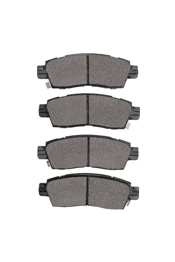 CarLights360 For Isuzu Ascender 2003 04 05 06 07 2008 Disc Brake Pads | Semi Metallic Friction | Mechanical Pad Wear Sensor Type | 17.4 mm/0.69 Inches Inner Overall Thickness 137.7 mm/5.42 Inches Wid