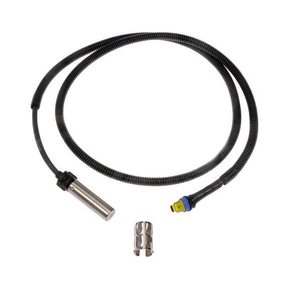 CarLights360 For Isuzu HTR/HVR 2005 2006 2007 2008 ABS Wheel Speed Sensor | Steel/Plastic Housing Material | Black Connector Color | Pin Terminal | Replacement For 20784542, 745-801556