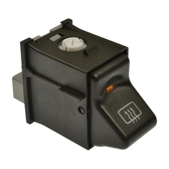 CarLights360 For Jeep Cherokee 1997 98 99 00 2001 Window Defogger Switch Rear | Plastic | Black | Blade Terminal | Female Connector | Rectangular Connector | Male Terminal | Replacement For 56007250