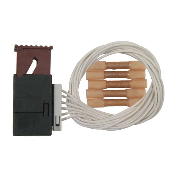 CarLights360 For Jeep Gladiator 2020 Electrical Connector | Plastic | Metal Contact Terminal Material | Blade Terminal | Push On Attachment Method | Rectangle Connector | For 89046653, F5AZ14489AB