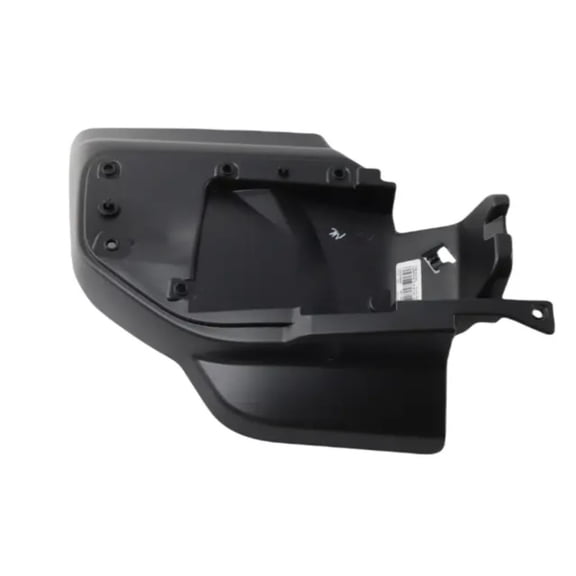 CarLights360 For Jeep Wrangler 2018-2025 Bumper Extension Passenger Side | Front | Outer | Black | Closure Panel | For Sport/Sport S/80th Anniversary Model | Replacement For CH1005809 | 6QZ88RXFAB