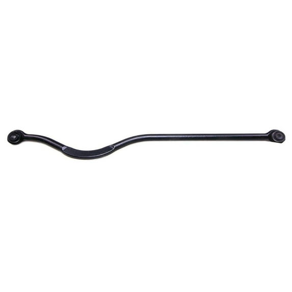 CarLights360 For Jeep Wrangler JK 2018 Track Bar Front | Steel | Coated Finish | Black Bushing Color | Black Color | Bushing End 1 Type | 14.3 Millimeters Mounting Hole Diameter 52059982AC, 52059982A
