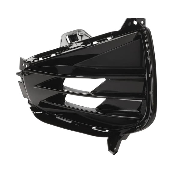 CarLights360 For Kia K5 2021 2022 2023 2024 Bumper Cover Grille Driver Side | Front | Black | For GT and GT-Line Model | Replacement For KI1038179 | 196743305462, 86541L3310