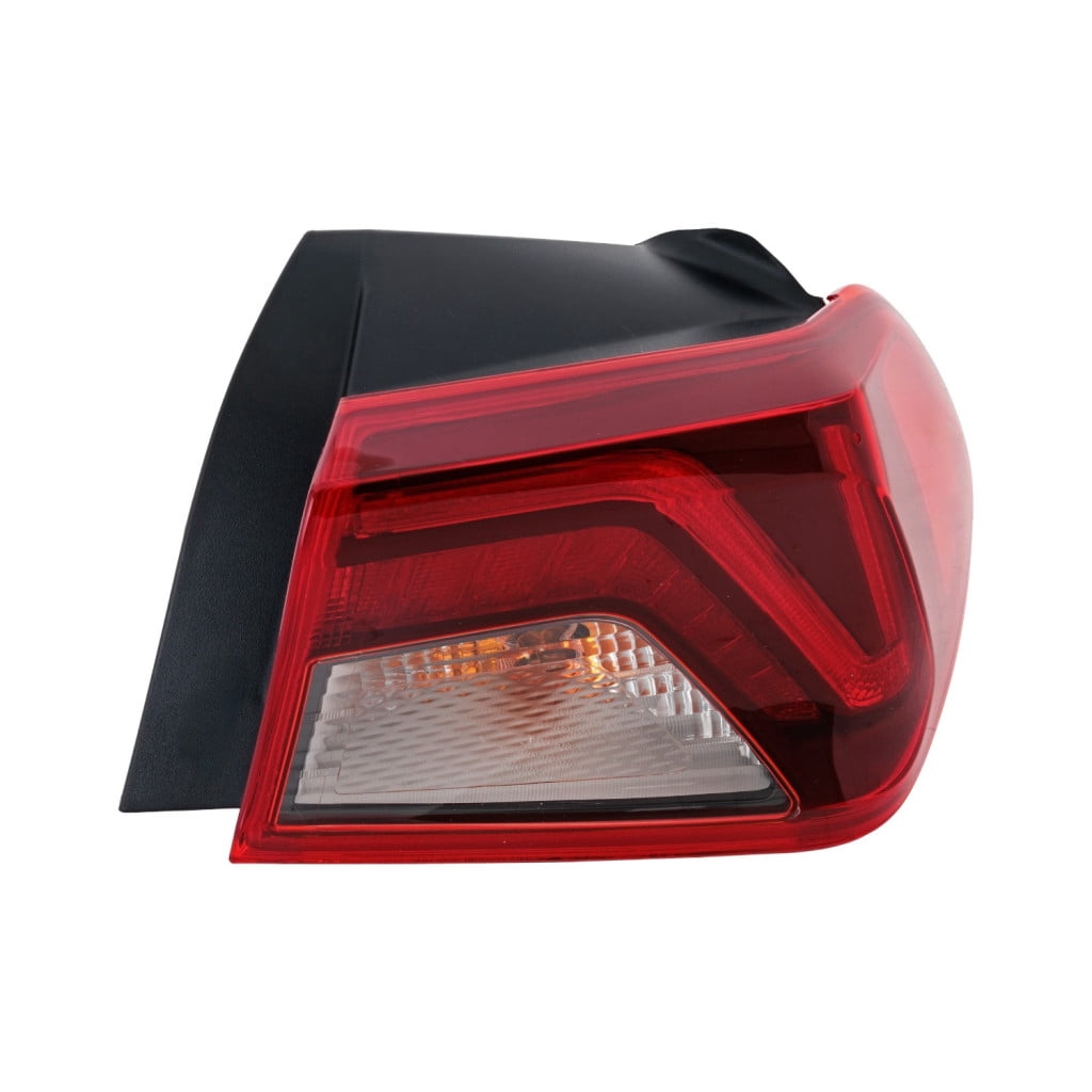 CarLights360 For Kia K5 2021 2022 2023 2024 Tail Light Assembly Passenger Side | Outer | For GT/GT-Line | LED | With Bulbs | Replacement For KI2805166 | 92402L3100